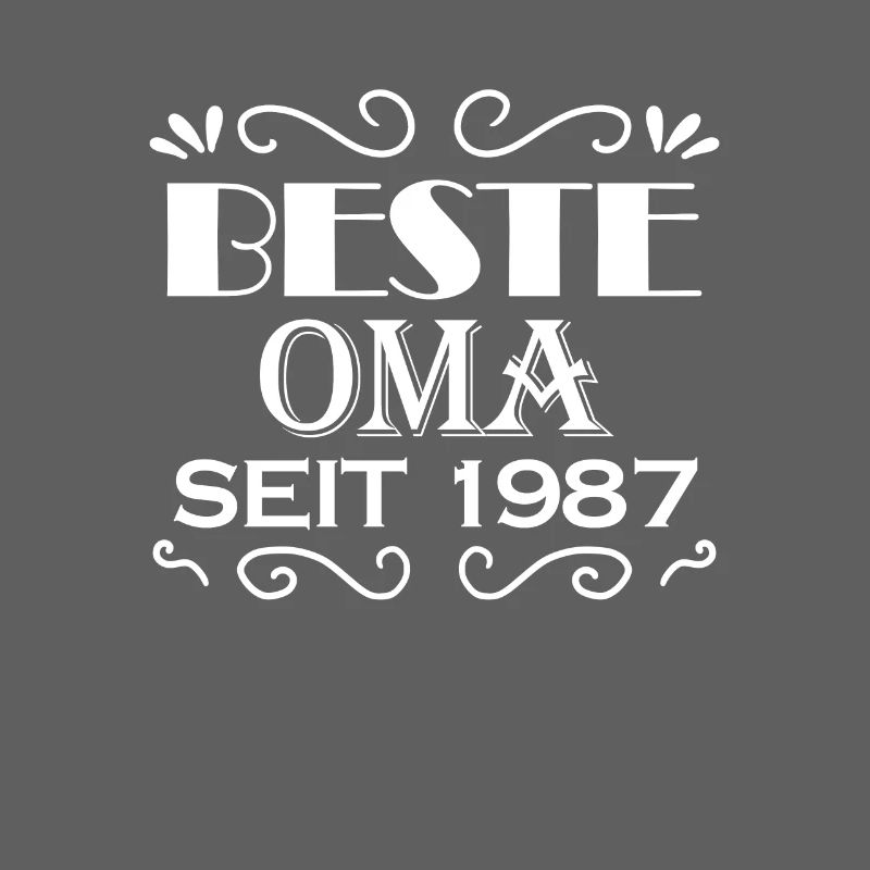 Beste Oma seit 1987 - Oma Geschenk