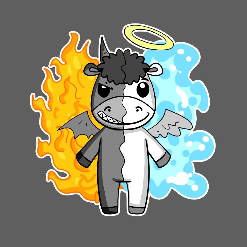 Cow - Angel and Devil