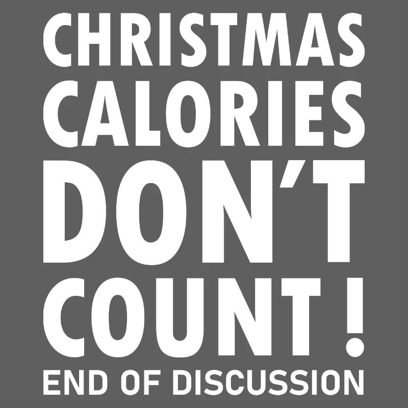 Les calories de Noël ne comptent pas pour dire Noël