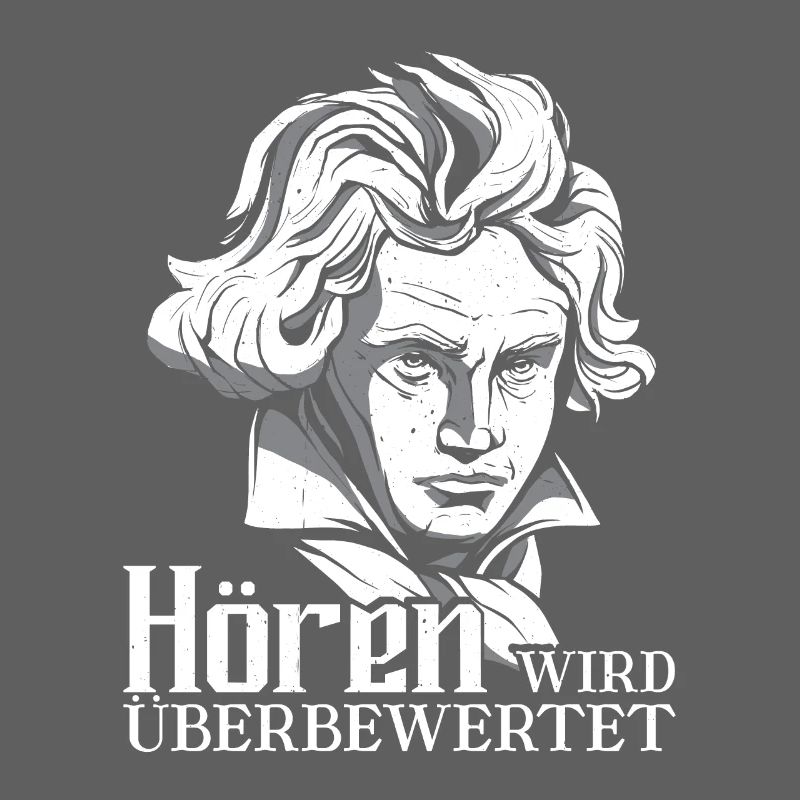 Komponist Beethoven taub Hören wird überbewertet