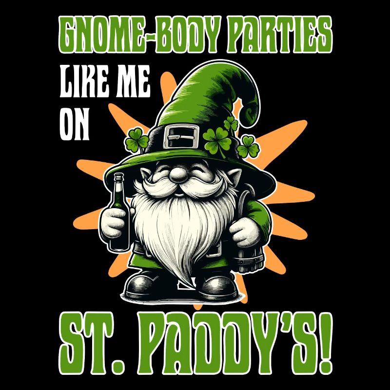 Drôle de gnome Conception de la Saint-Patrick