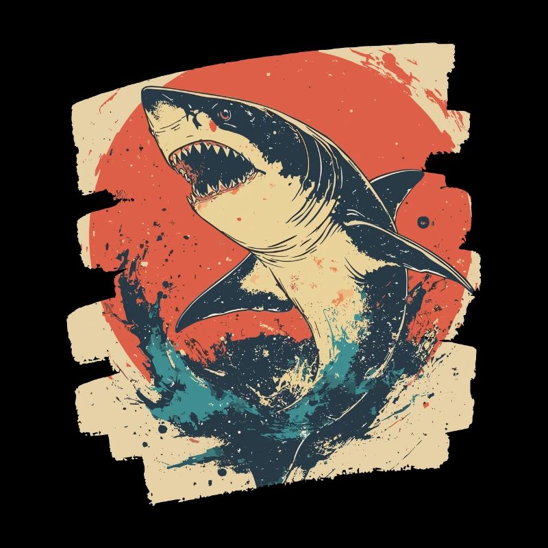 Haifisch Retro