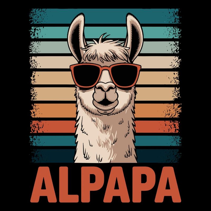 Dad Alpaca Dad Funny Llama Father's Day Gift