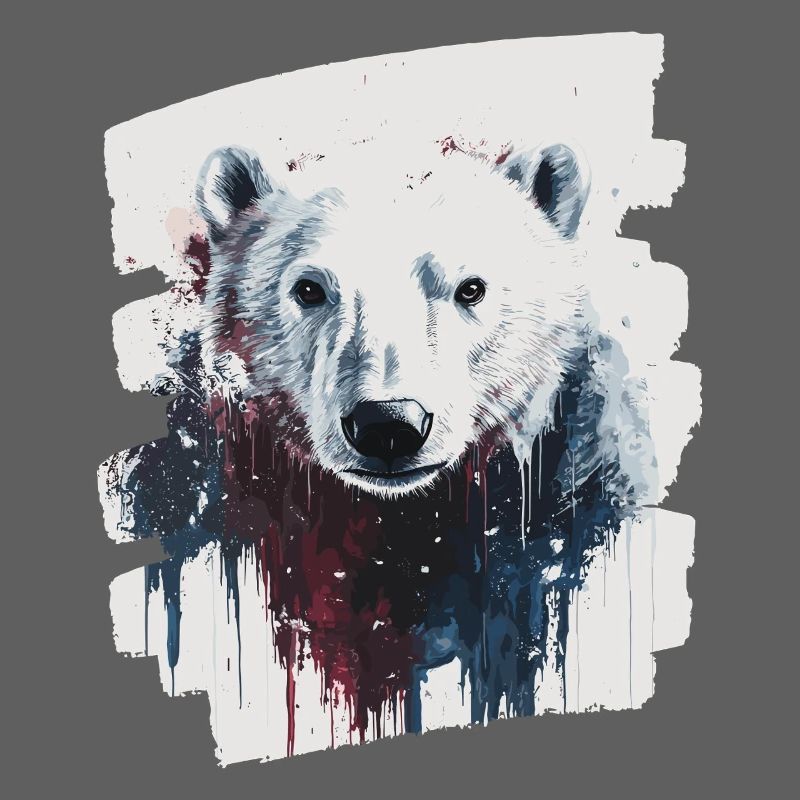Polar Bear Graffiti Sprayer