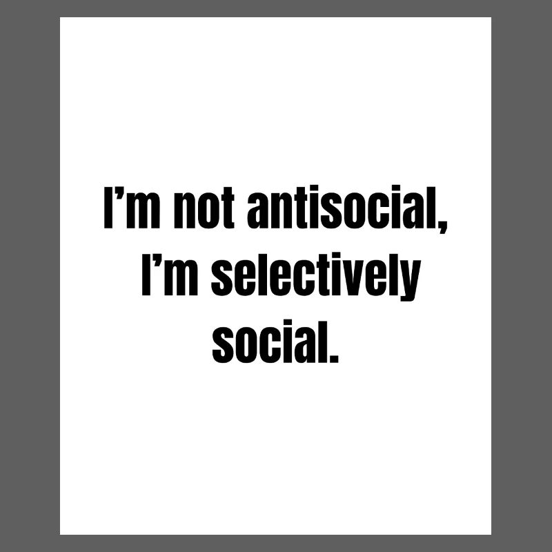 Selectively Social – Introvert Definition