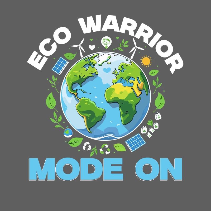 Environmentalist Eco Warrior Mode On