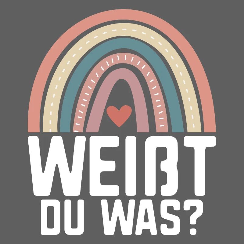 Große Schwester Verkündung Ankündigung Regenbogen