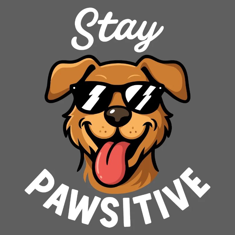 Cooler Hund mit Sonnenbrille