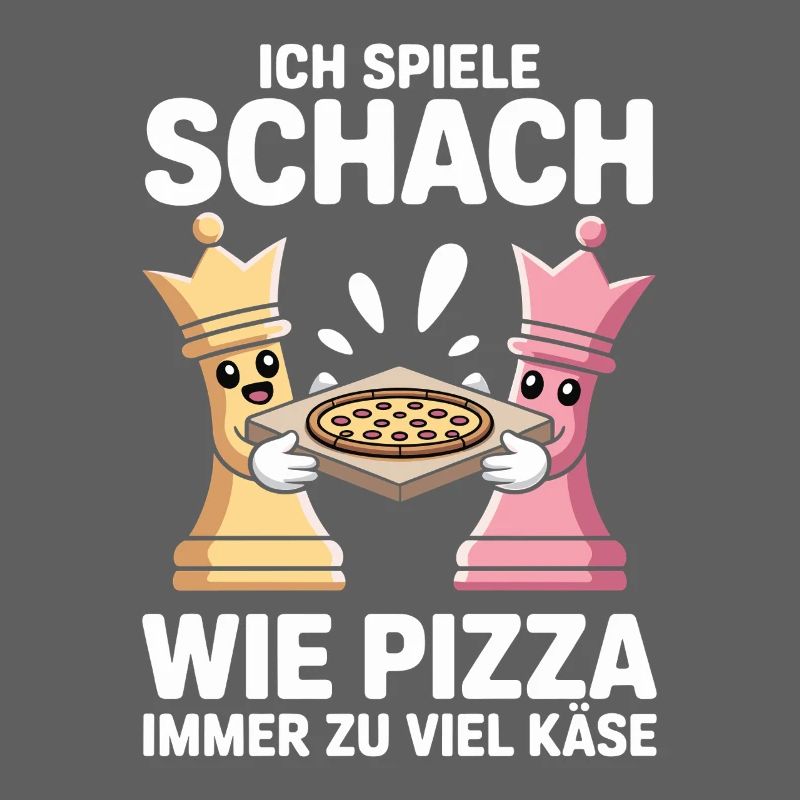 Chess and Pizza Extra Cheese Chess Player