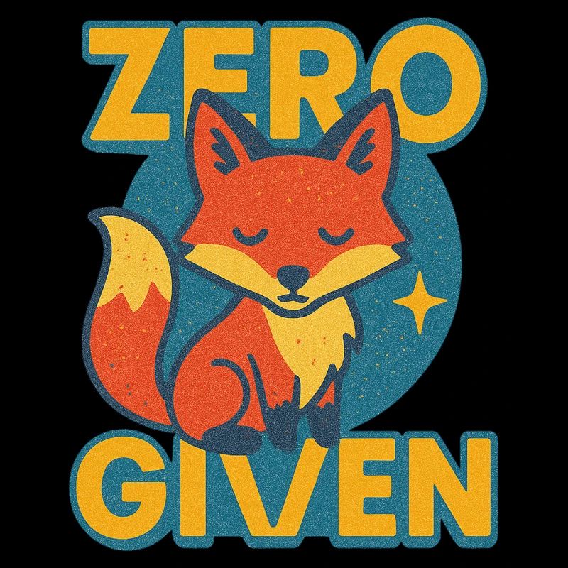 Zero Fox mit Logo