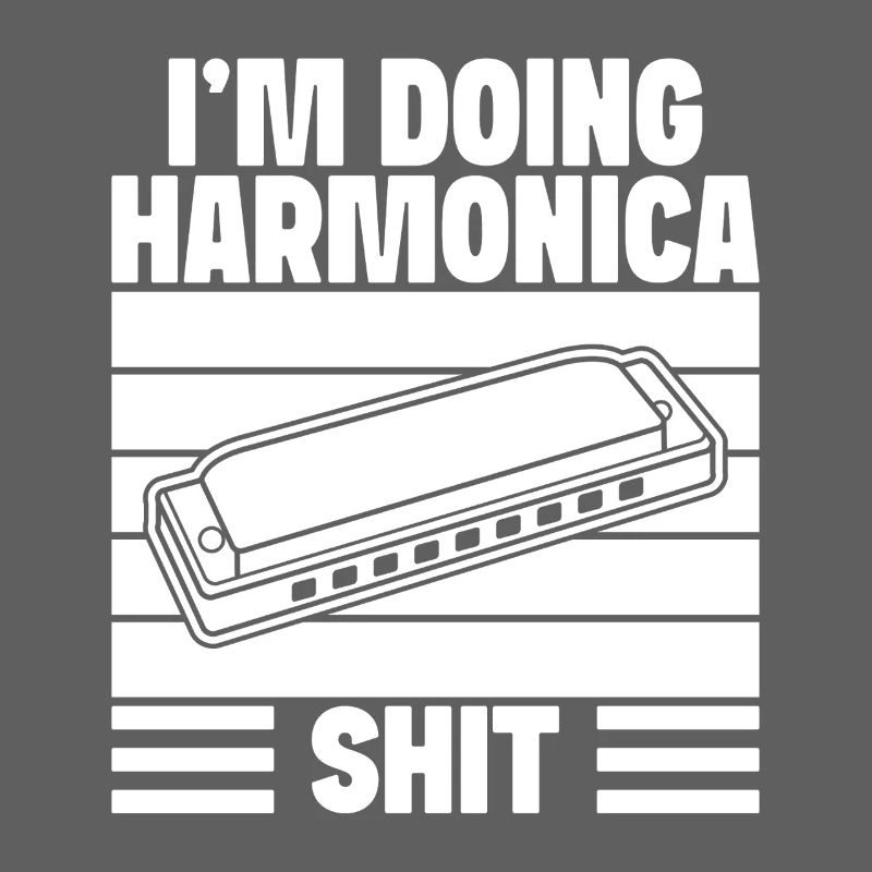 Harmonica Musican Doing Shit Harmonica