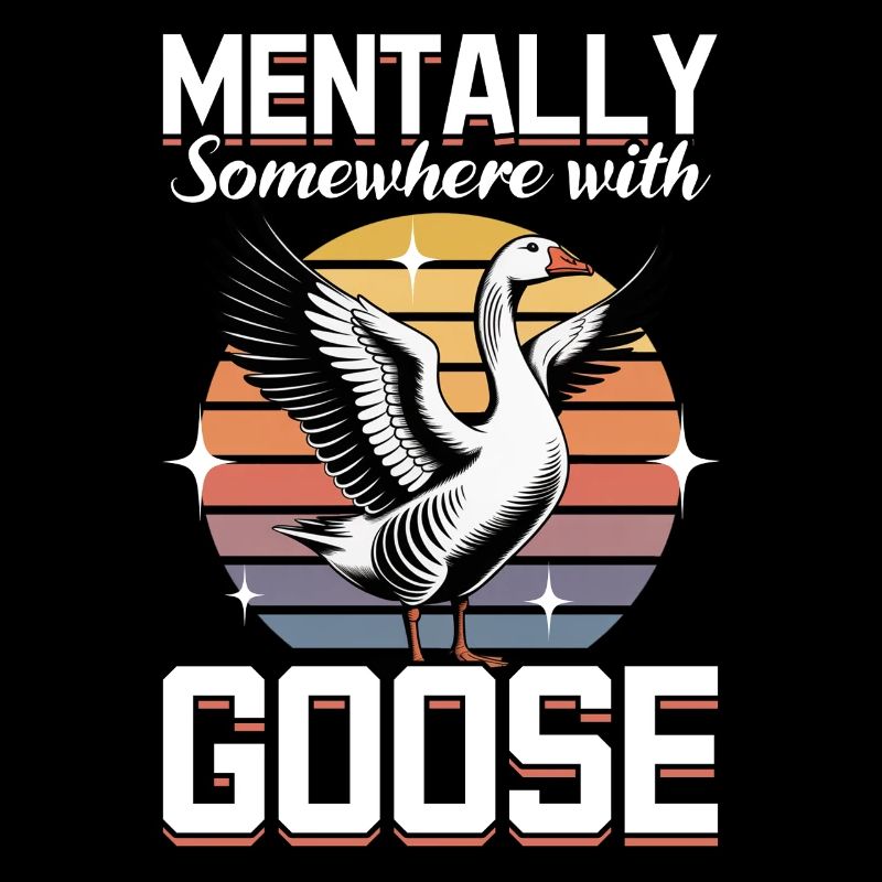 Funny Bird Goose