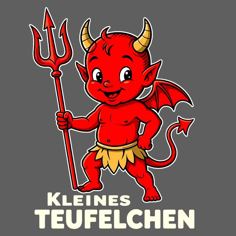 Devil Costume Halloween Little Devil Trident