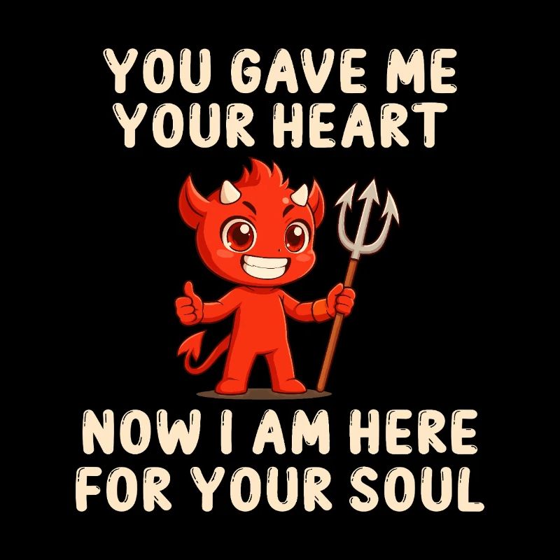 Devilish love message