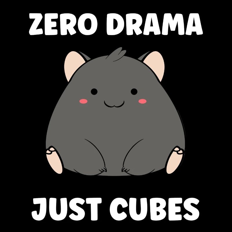 Zero Drama Just Cubes wombat
