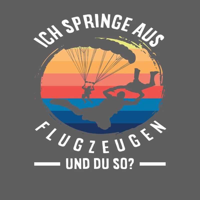 Airplane Jumping Skydiver