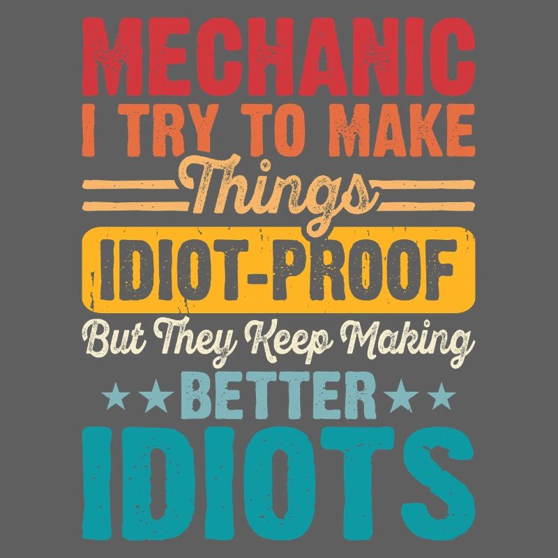Mechanic Mechatronics Technician Handyman Gift