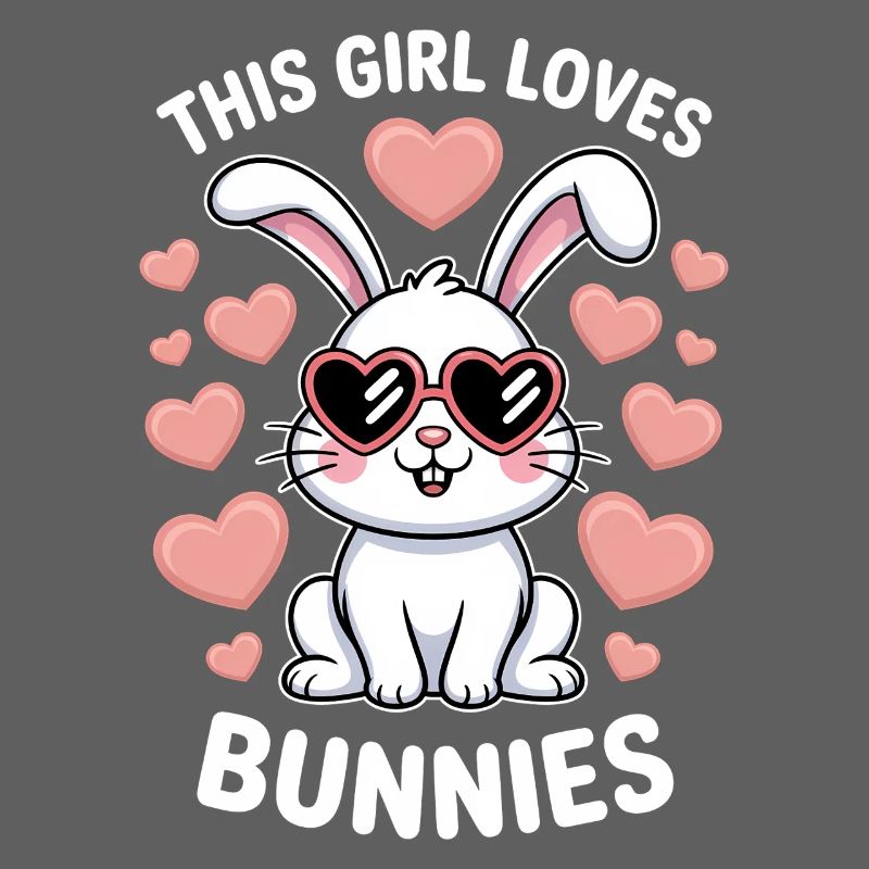 Bunny Saying Girl Rabbit Fun Bunny Gift