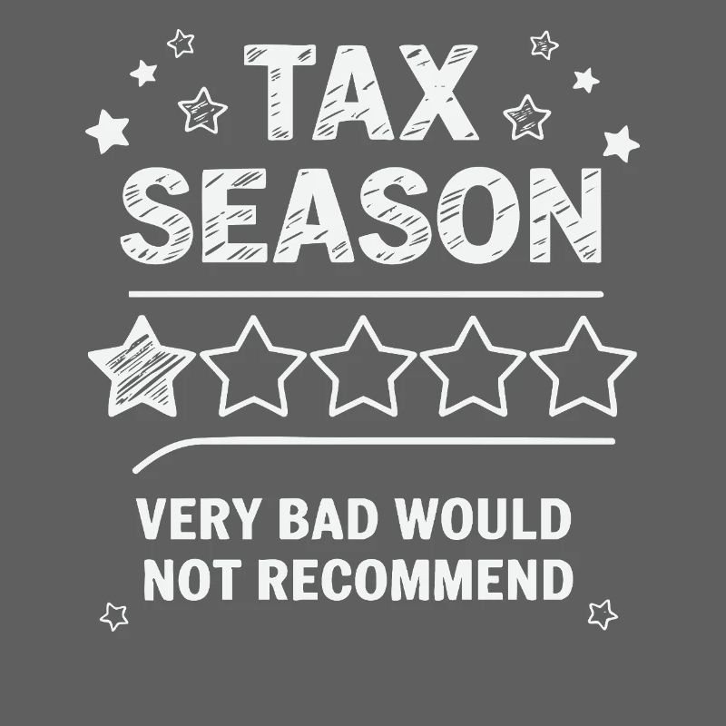 Saison des impôts - Conception de la note 1 étoile