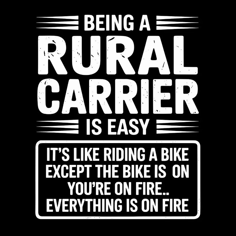Rural Carriers Postal Worker Mail Delivery Mailman