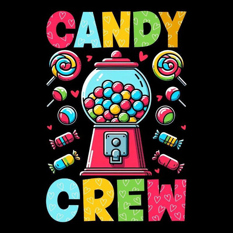 Candy Crew Decoration Candy Lover Sweet Tooth