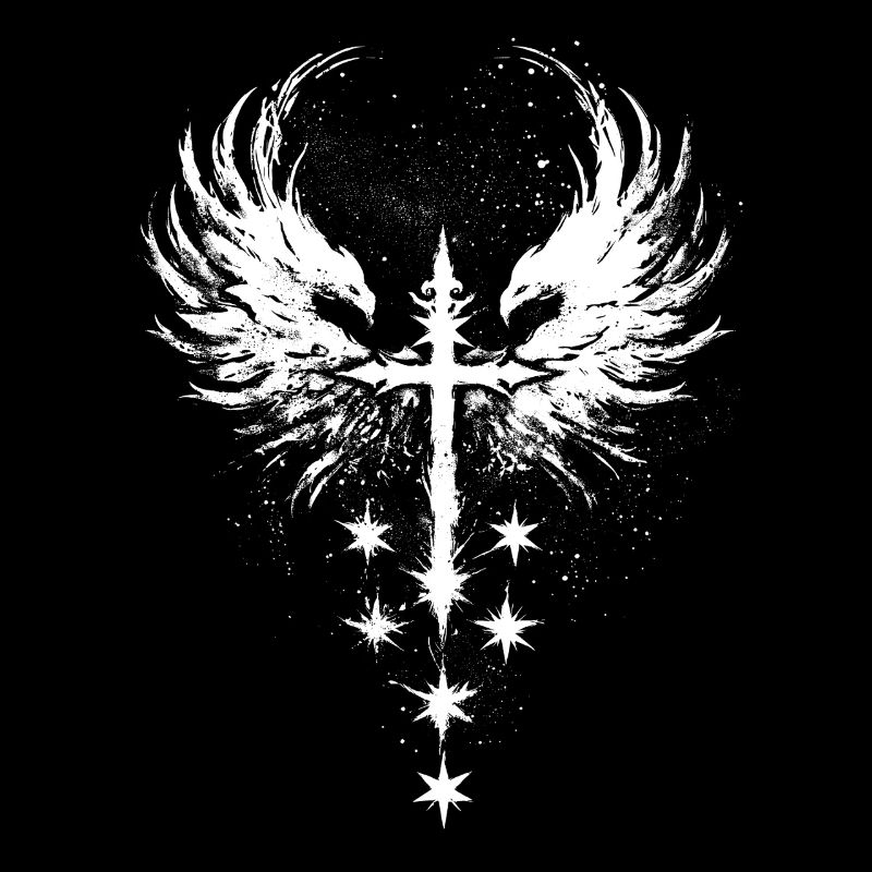 Gothique gothique Emo Croix