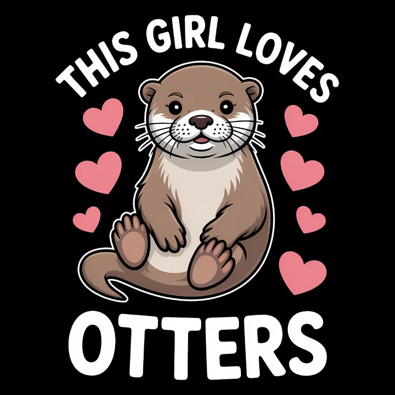 Otter Spruch Mädchen Lustiges Otter Geschenk