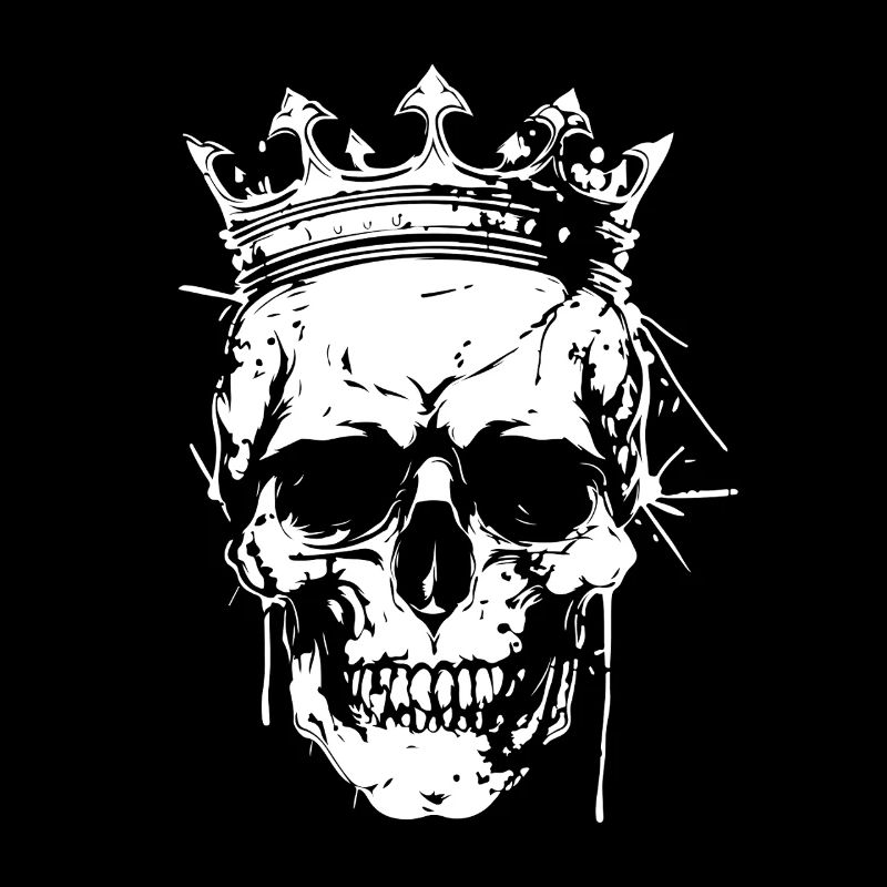 Crown Skull Graphic