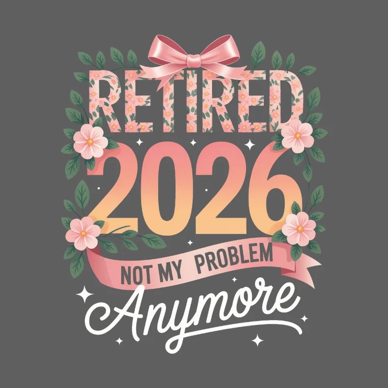Retired 2026 Not My Problem Anymore