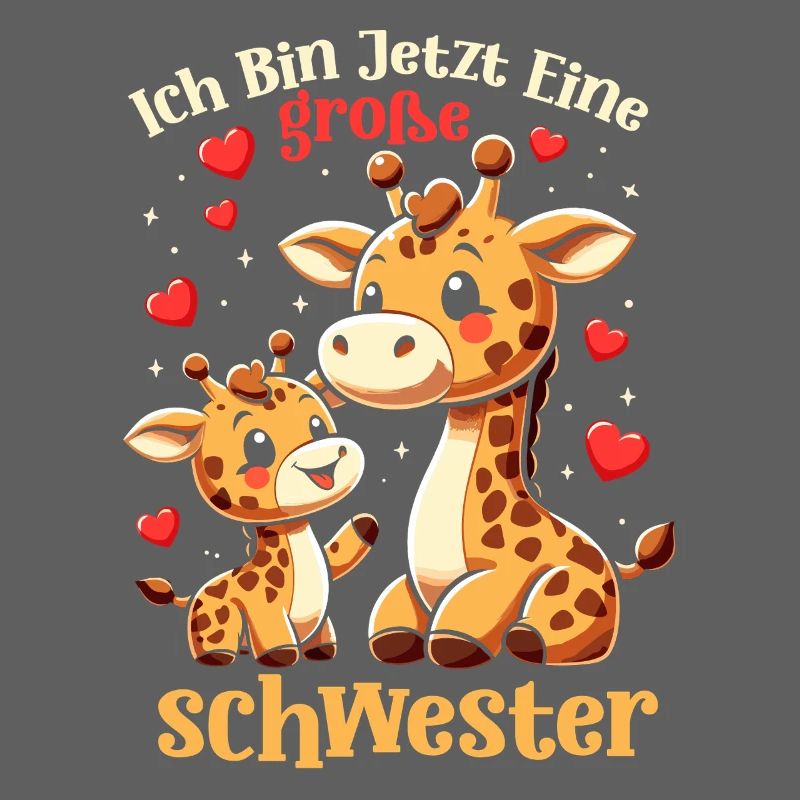 Ich Bin Eine Große Schwester Giraffen