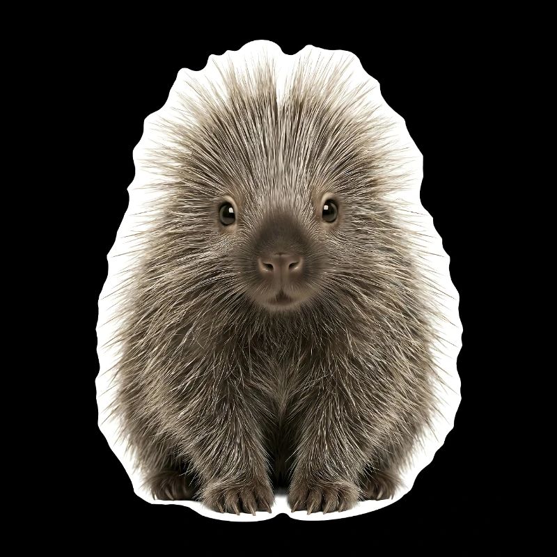 Putziges Stachelschwein - Niedlich