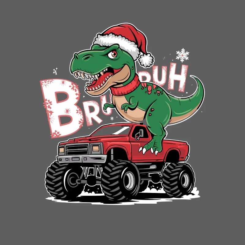  Bruh Weihnachts Dinosaurier T Rex Mit