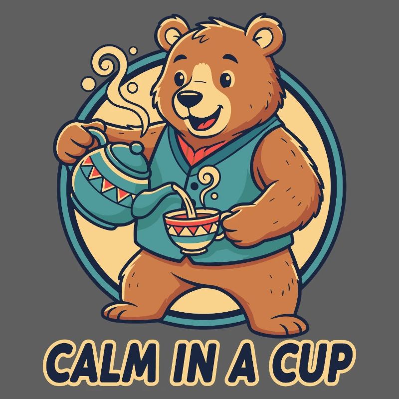 Calm in a Cup: Bear Tea Vibes