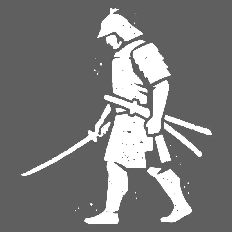 Wandering Ronin Samurai Hat Vector