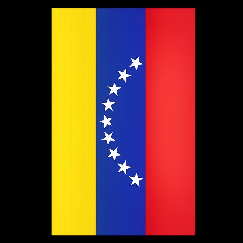 Venezuela-Flaggenbogen-Sterne