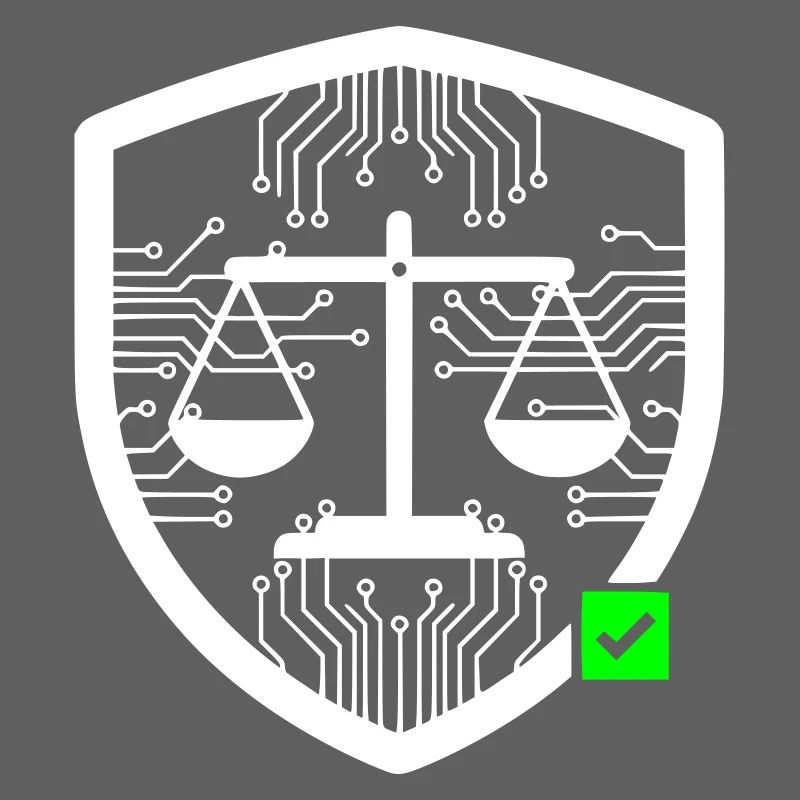 Cyber Security Shield Libra Tech Vector