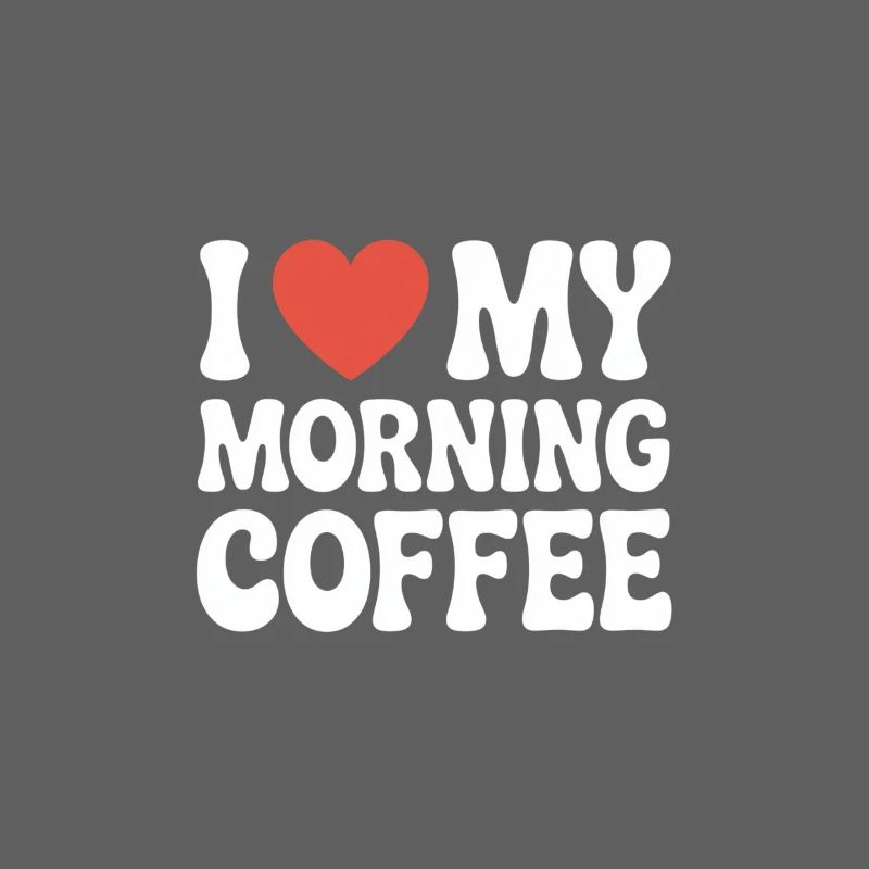 J’adore mon café du matin
