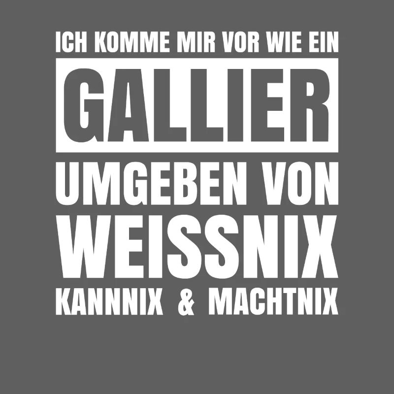 I feel like a Gaul