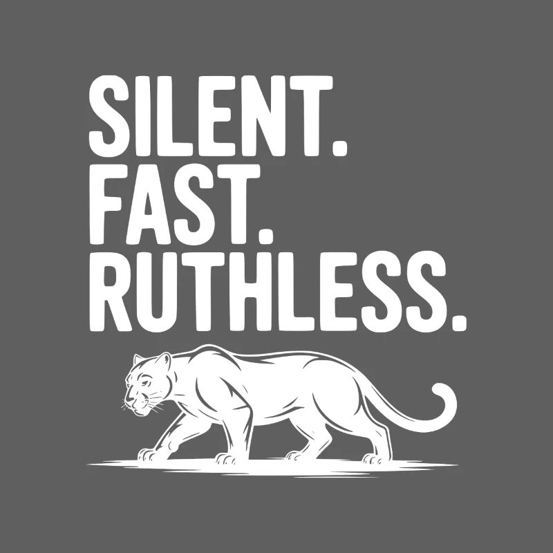 Silencieux. Vite. Impitoyable.