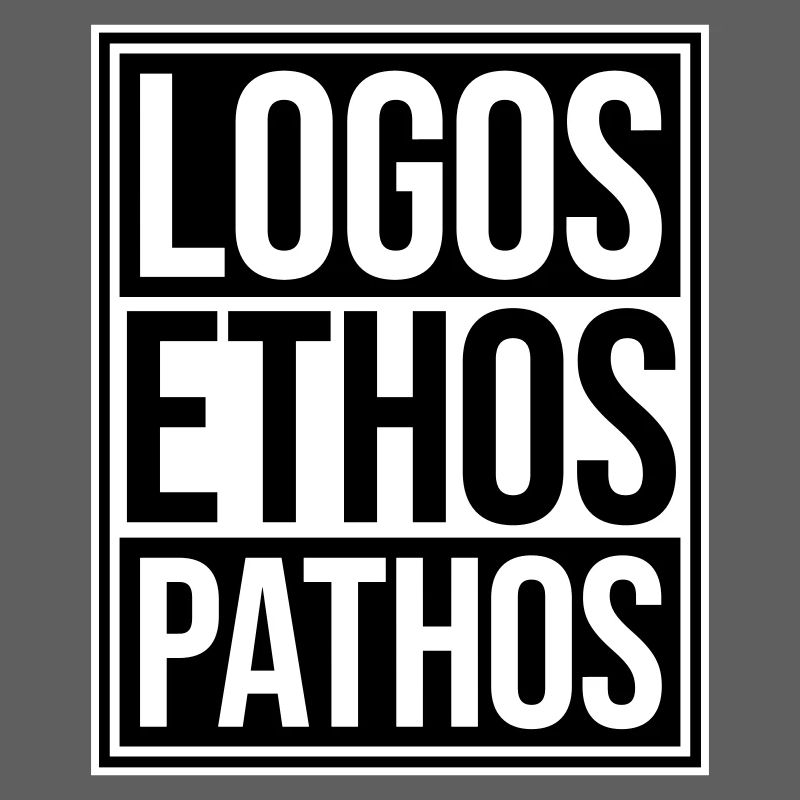Logos Ethos Pathos Rhetorik Philosophie Student