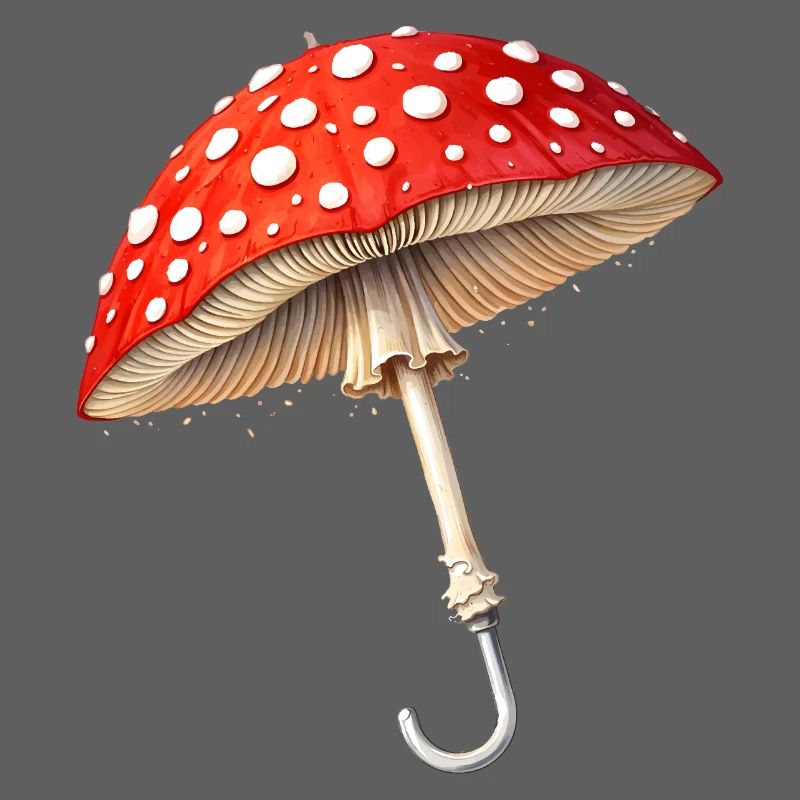 Toadstool Umbrella Fantasy Design