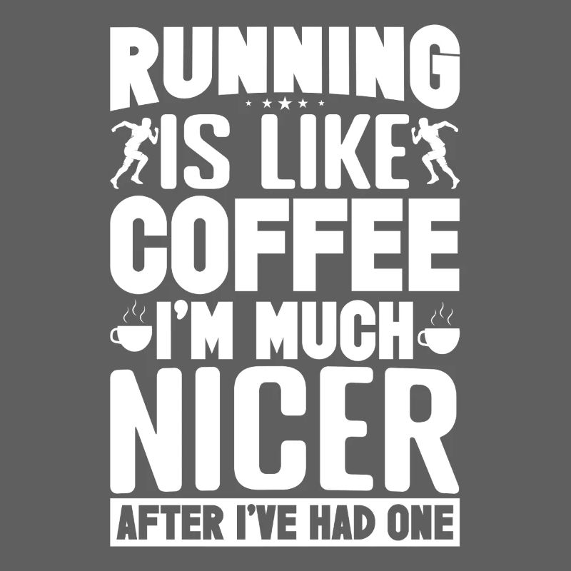 La course de marathon, c’est comme courir un café