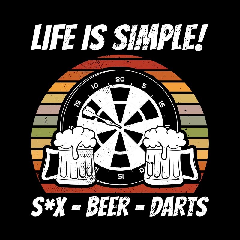 Life is simple: beer darts