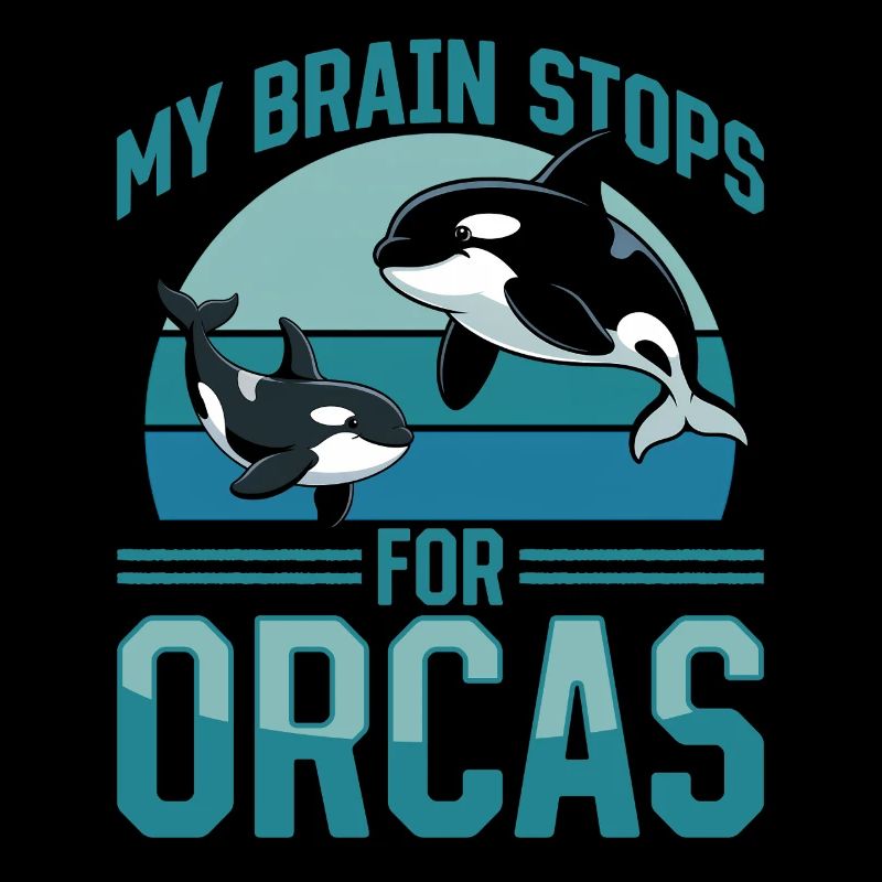 Orca drôle