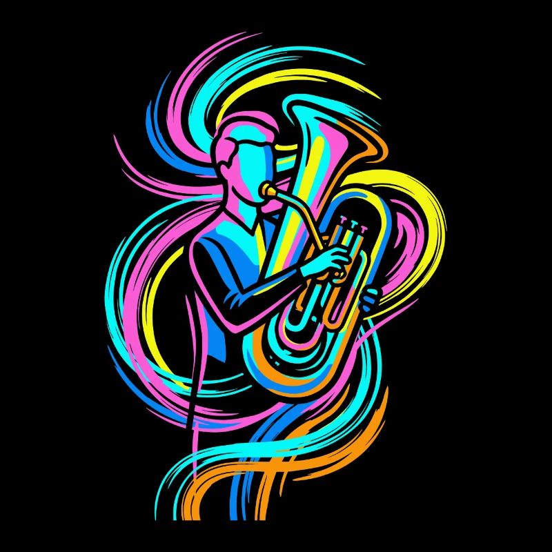 Tuba player