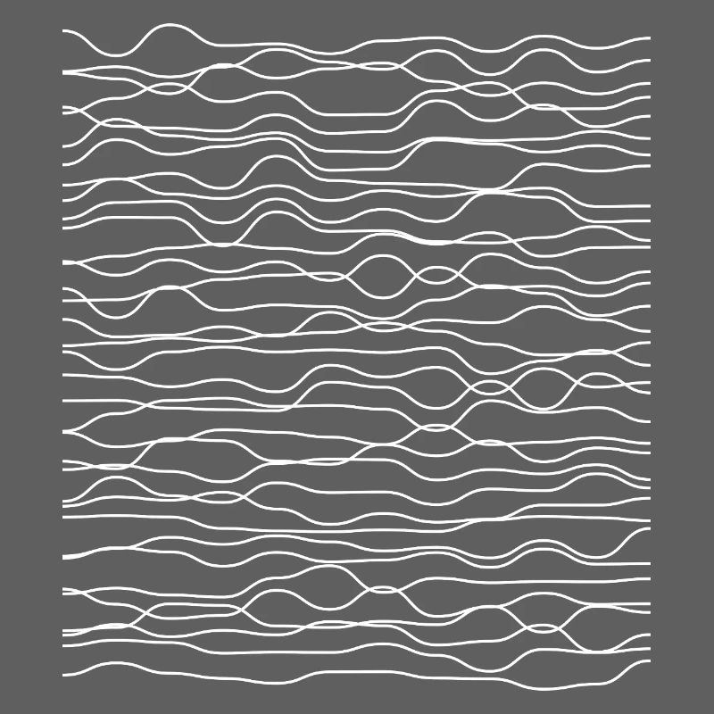Wavy Line Echoes Pattern