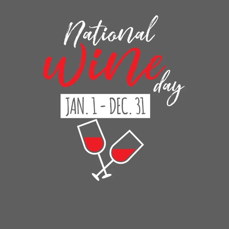 Conception de célébration de la Journée nationale du vin