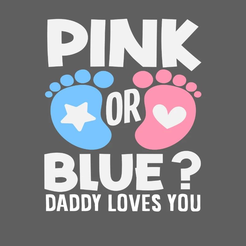 Pink Oder Blau Papa Liebt Dich Reveal