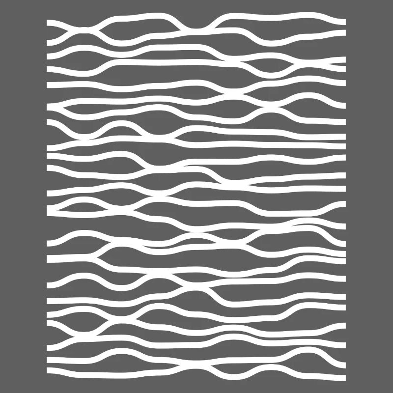 Zebra Wave Stripe Pattern