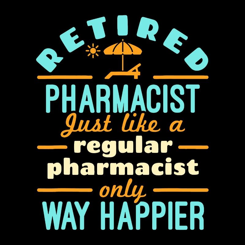 Pharmacien à la retraite beaucoup plus heureux